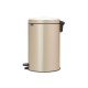 Кош за смет с педал Brabantia NewIcon 20L, Metallic Gold