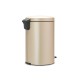 Кош за смет с педал Brabantia NewIcon 20L, Metallic Gold