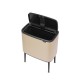 Кош за смет Brabantia Bo Touch 36L, Metallic Gold