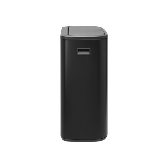 Кош за смет Brabantia Bo Touch 2x30L, Matt Black