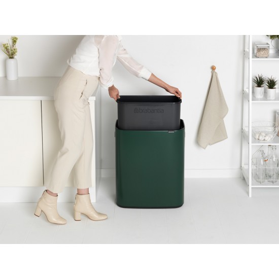 Кош за смет Brabantia Bo Touch 60L, Pine Green