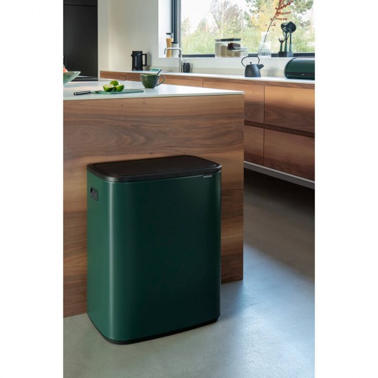 Кош за смет Brabantia Bo Touch 60L, Pine Green