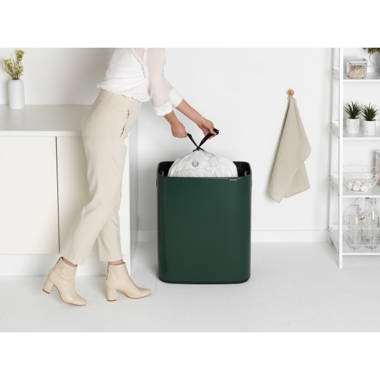 Кош за смет Brabantia Bo Touch 60L, Pine Green