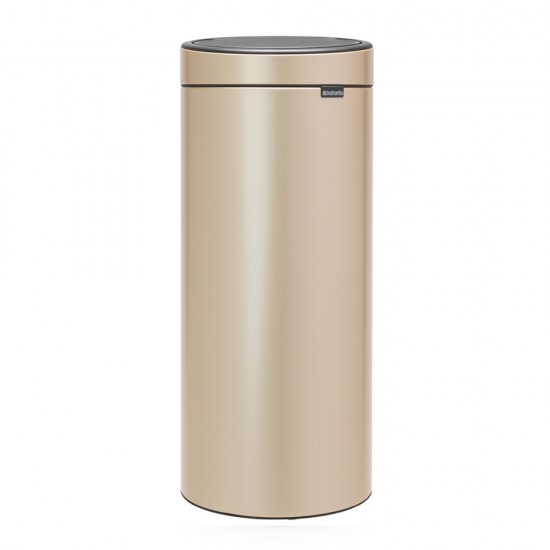 Кош за смет Brabantia Touch Bin New 30L, Metallic Gold Кош за смет Brabantia Touch Bin New 30L, Metallic Gold