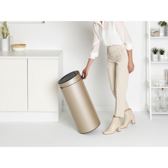 Кош за смет Brabantia Touch Bin New 30L, Metallic Gold