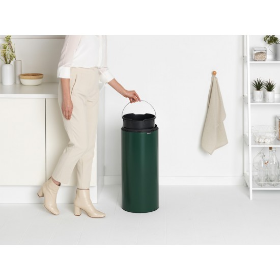 Кош за смет Brabantia Touch Bin New 30L, Pine Green
