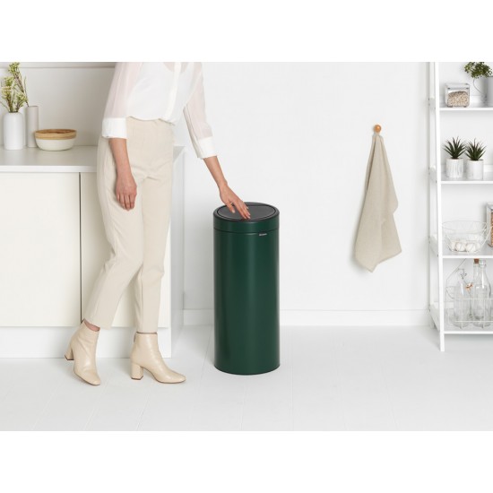 Кош за смет Brabantia Touch Bin New 30L, Pine Green