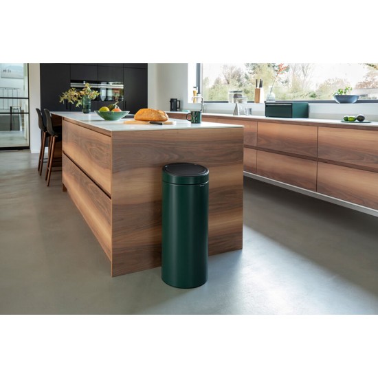 Кош за смет Brabantia Touch Bin New 30L, Pine Green