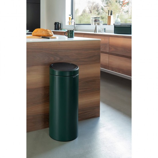 Кош за смет Brabantia Touch Bin New 30L, Pine Green