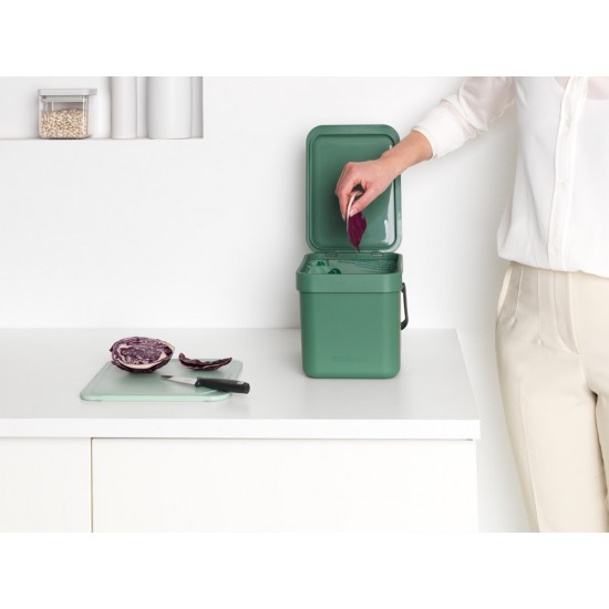 Кош за смет за разделно събиране Brabantia Sort&Go 6L, Fir Green