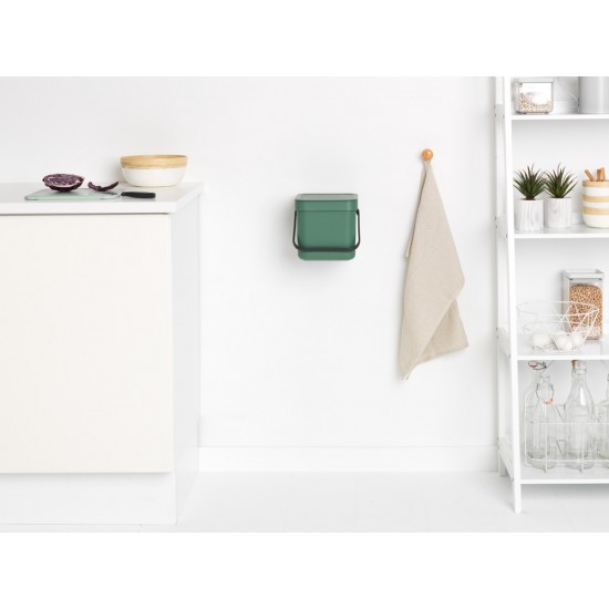 Кош за смет за разделно събиране Brabantia Sort&Go 6L, Fir Green