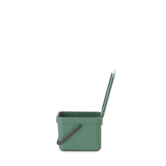 Кош за смет за разделно събиране Brabantia Sort&Go 6L, Fir Green