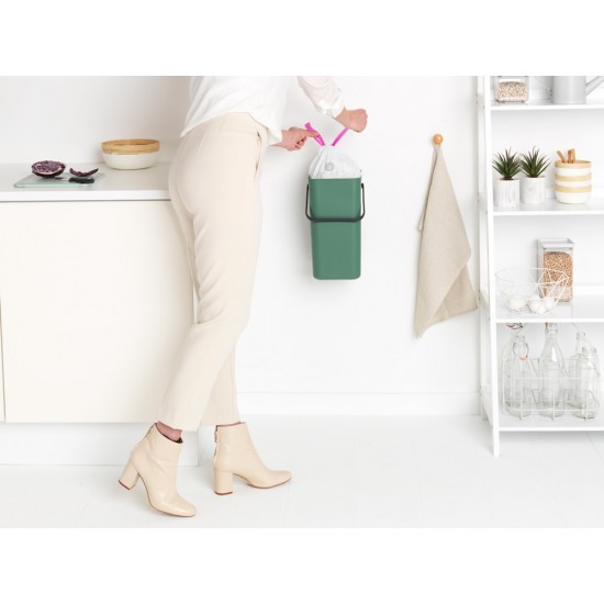 Кош за смет за разделно събиране Brabantia Sort&Go 12L, Fir Green