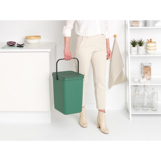 Кош за смет за разделно събиране Brabantia Sort&Go 25L, Fir Green