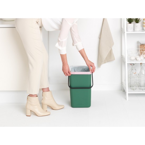 Кош за смет за разделно събиране Brabantia Sort&Go 25L, Fir Green