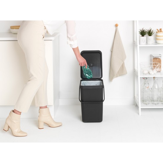Кош за смет за разделно събиране Brabantia Sort&Go 25L, Grey