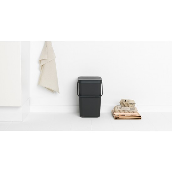 Кош за смет за разделно събиране Brabantia Sort&Go 25L, Grey