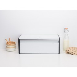 Кутия за хляб Brabantia Fall Front White