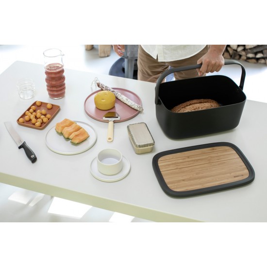 Кутия за хляб Brabantia Nic Dark Grey
