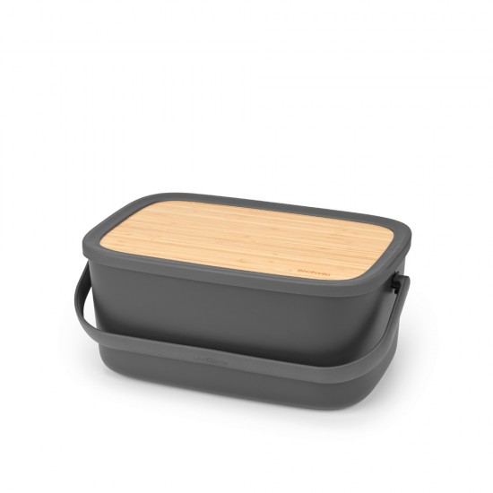 Кутия за хляб Brabantia Nic Dark Grey