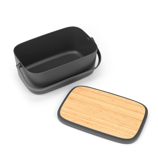 Кутия за хляб Brabantia Nic Dark Grey