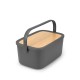Кутия за хляб Brabantia Nic Dark Grey