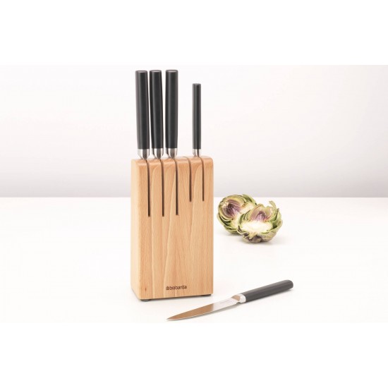 Блок с 5 ножа Brabantia Profile NEW Блок с 5 ножа Brabantia Profile NEW