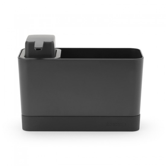 Органайзер за мивка с дозатор за течен сапун Brabantia SinkSide Dark Grey