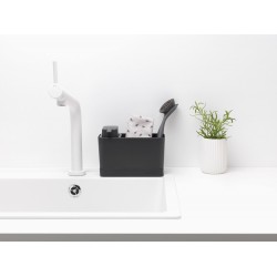 Органайзер за мивка с дозатор за течен сапун Brabantia SinkSide Dark Grey