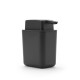 Дозатор за течен сапун Brabantia SinkSide Dark Grey