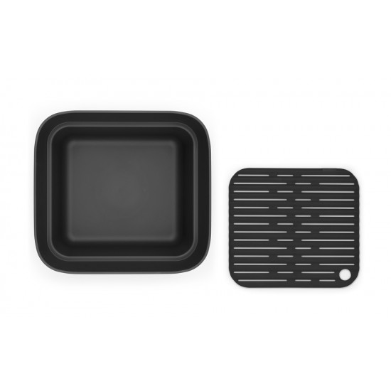 Купа за миене и отцеждане Brabantia SinkSide Dark Grey