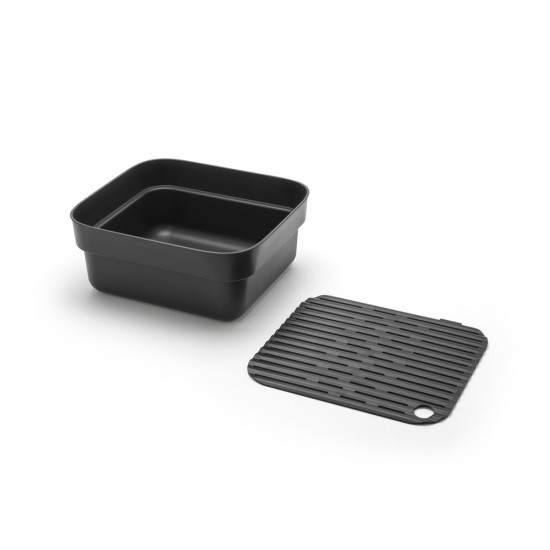 Купа за миене и отцеждане Brabantia SinkSide Dark Grey