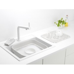 Купа за миене и отцеждане Brabantia SinkSide Light Grey