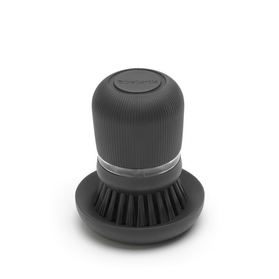 Четка с дозатор за препарат за съдове Brabantia SinkSide Dark Grey