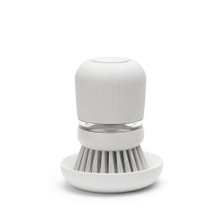 Четка с дозатор за препарат за съдове Brabantia SinkSide Light Grey