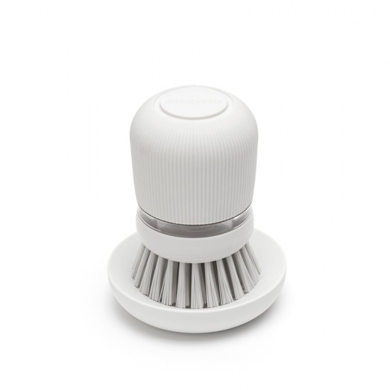 Четка с дозатор за препарат за съдове Brabantia SinkSide Light Grey