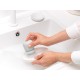 Четка с дозатор за препарат за съдове Brabantia SinkSide Light Grey