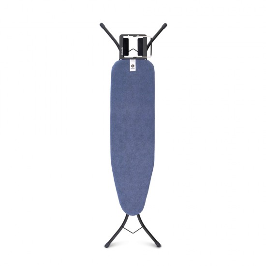 Маса за гладене Brabantia A 110x30cm с поставка за ютия, Denim Blue