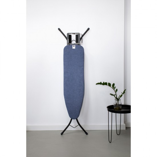 Маса за гладене Brabantia A 110x30cm с поставка за ютия, Denim Blue