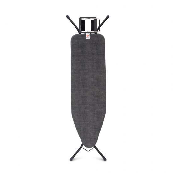 Маса за гладене Brabantia B 124x38cm с поставка за ютия, Denim Black
