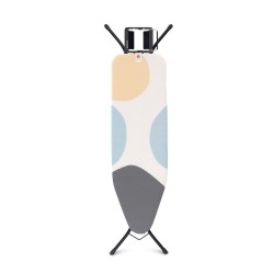 Маса за гладене Brabantia B 124x38cm с поставка за ютия, Spring Bubbles