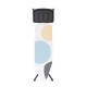 Маса за гладене Brabantia B 124x38cm с поставка за парогенератор, PerfectFlow Spring Bubbles