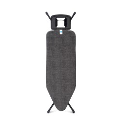 Маса за гладене Brabantia C 124x45cm с масивна поставка за ютия, Denim Black