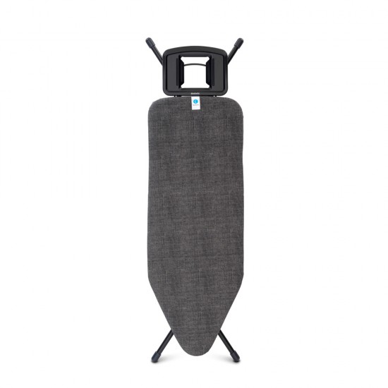 Маса за гладене Brabantia C 124x45cm с масивна поставка за ютия, Denim Black