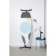 Маса за гладене Brabantia D 135x45cm с топлоустойчива зона за ютия, PerfectFlow Spring Bubbles
