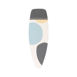 Калъф за маса за гладене Brabantia D 135x45cm с топлоустойчива зона за ютия, 8mm, Spring Bubbles
