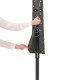 Външен простор Brabantia Lift-O-Matic 50m, метален шиш за вкопаване, калъф и торба с щипки, Anthracite