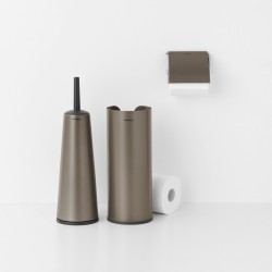 Комплект аксесоари за тоалетна Brabantia ReNew Platinum 3 части