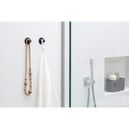 Комплект закачалка за кърпа Brabantia ReNew Dark Grey 2 броя