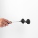 Комплект закачалка за кърпа Brabantia ReNew Dark Grey 2 броя